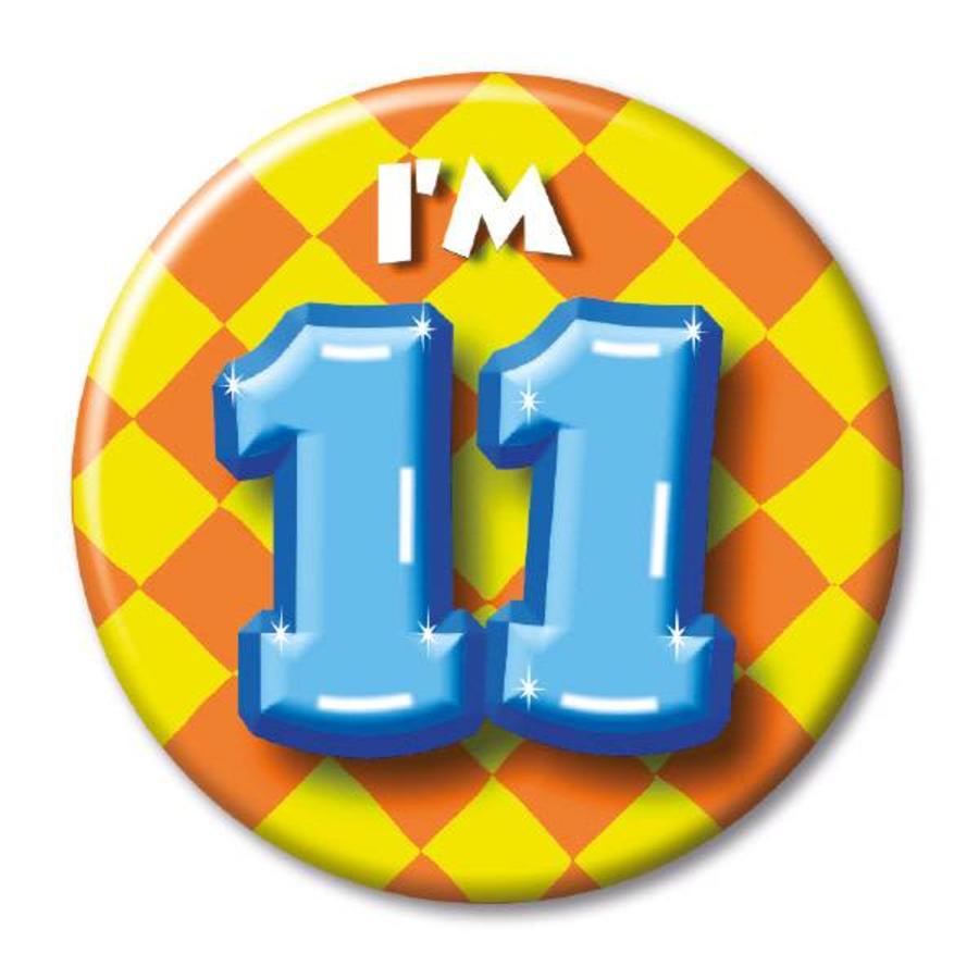 Button - I'm 11-1