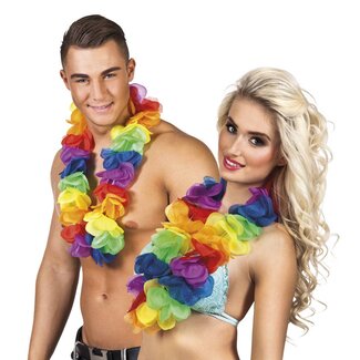 Hawaïkrans Rainbow XL