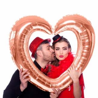 Folat Foto Frame Hart Rosé Gold - 80x75cm