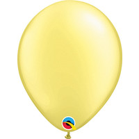 Ballonnen Metallic Zacht Geel - klein