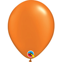 Ballonnen Metallic Oranje - klein