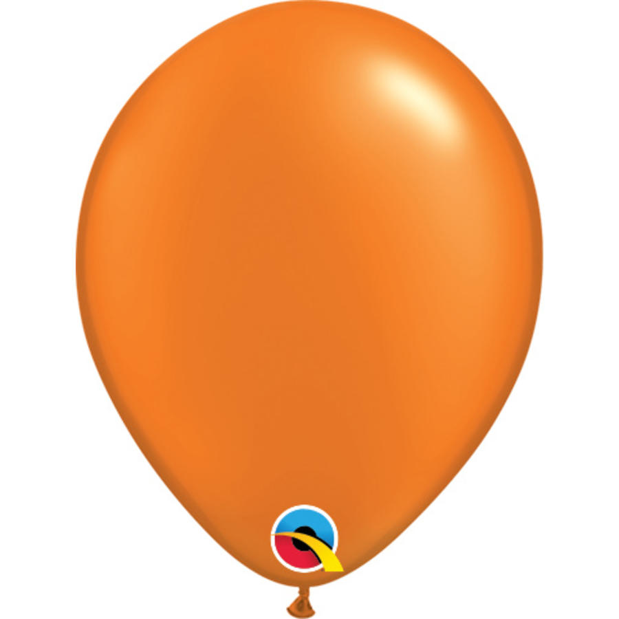 Ballonnen Metallic Oranje - klein-1