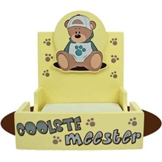 Paperdreams Coolste meester - Notitie en Pennenhouder