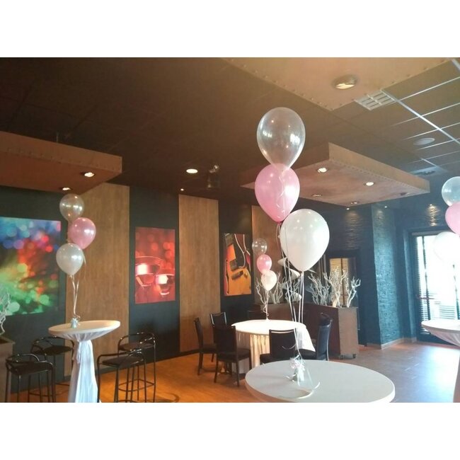 Zelf Samenstellen - Tafeldecoratie van 3 Heliumballonnen