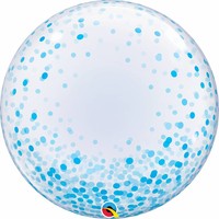 thumb-Deco Bubble Confetti Dots Blue-6