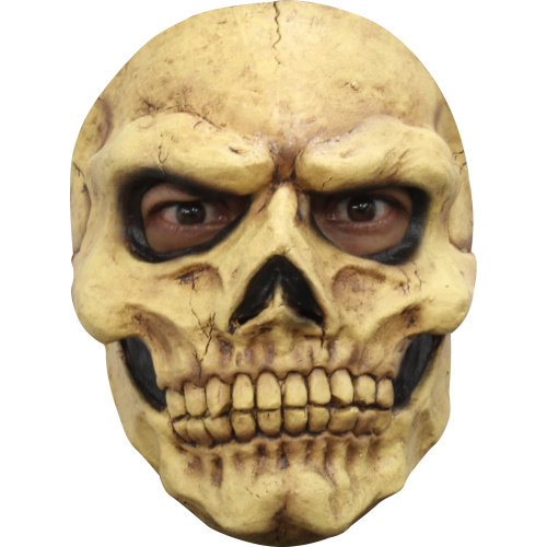 Latex Masker - Skull Tan 