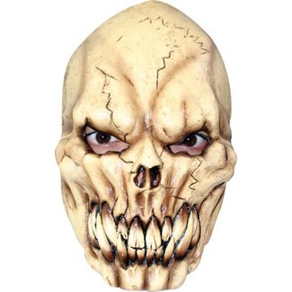 Ghoulish Latex Masker - Skull puntige tanden