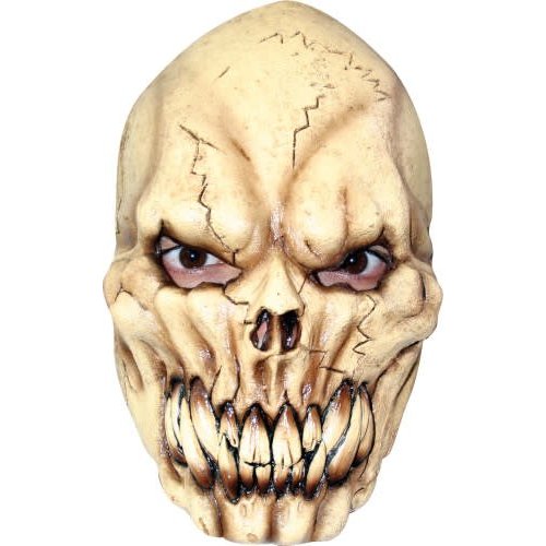 Latex Masker - Skull puntige tanden 