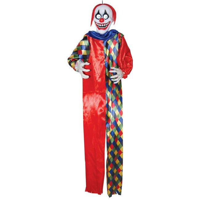 Eyes moving clown - 165 x 122 x 13 cm