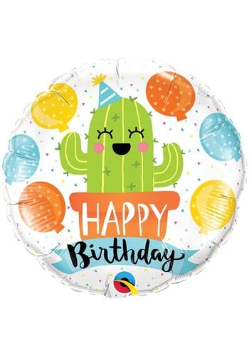 Folieballon Birthday Party Cactus 