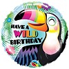 Qualatex Folieballon Wild Birthday