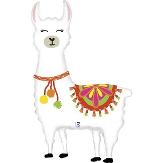 Haza-Witbaard Folieballon Lama / Alpaca - 114cm