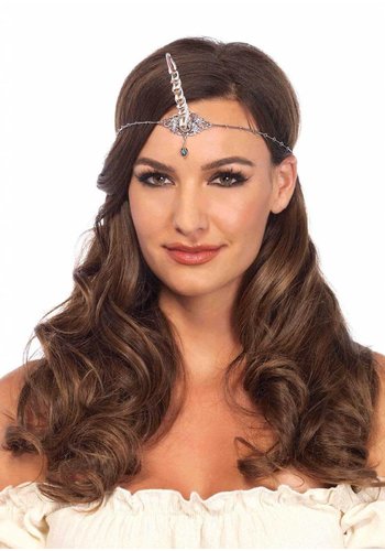 Unicorn Horn Headband - Silver 