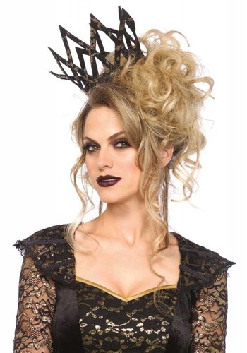 Metallic lace imperial crown 