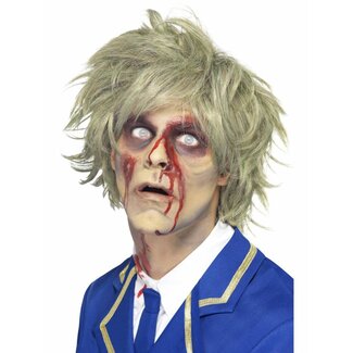 Smiffy's Zombie Pruik - Grijs