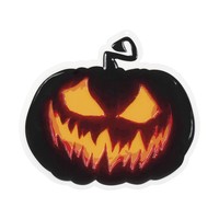 PVC wanddecoratie Creepy Pumpkin