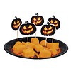 Cocktailprikkers Creepy Pumpkin - 12 cm - 12 st