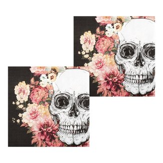 Boland Servetten Day of the dead - 33x33 cm - 12 stuks