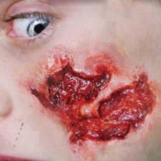Make-up FX Small 3D FX Transfers - Small Gouge