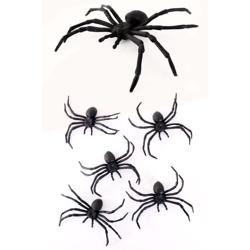 5 spinnen - 10 cm 