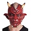 Boland Latex hoofdmasker Duivel de luxe