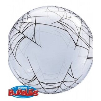 Qualatex Bubble Ballon Spider's Web - 61 cm
