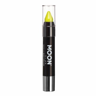 moon Body Crayon Neon - Yellow