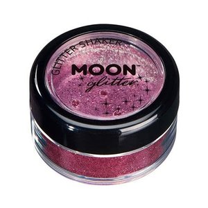 moon Glitter Shaker - Pink