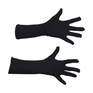 Haza-Witbaard Handschoenen zwart luxe - 40cm