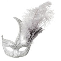 thumb-Oogmasker Venice prezioso zilver-2