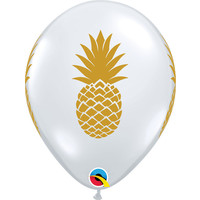 Helium Ballon Pineapple - Transparant (28cm)