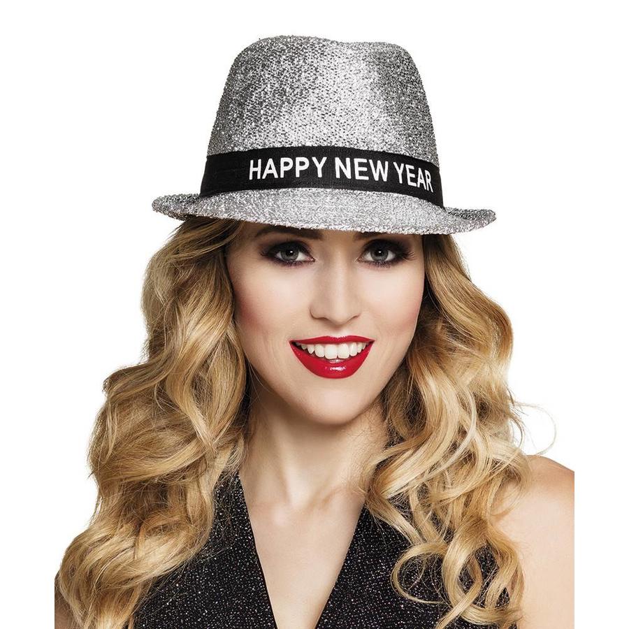 Hoed Sparkling 'Happy New Year'-1