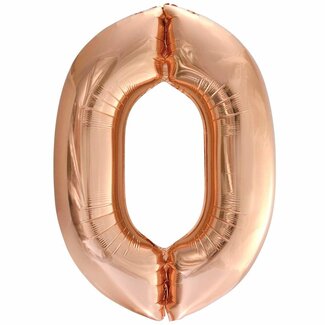 Paperdreams Folieballon 0 Rosé Gold