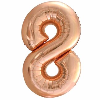 Paperdreams Folieballon 8 Rosé Gold