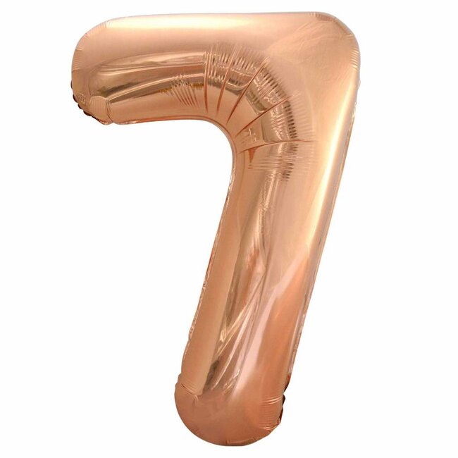 Folieballon 7 Rosé Gold