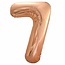 Paperdreams Folieballon 7 Rosé Gold