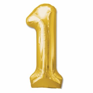 Paperdreams Folieballon 1 Goud