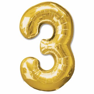 Paperdreams Folieballon 3 Goud
