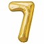 Paperdreams Folieballon 7 Goud