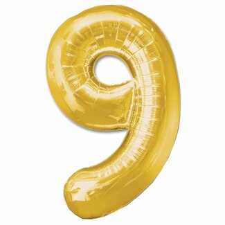 Paperdreams Folieballon 9 Goud