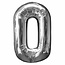 Paperdreams Folieballon 0 Zilver