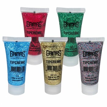 Glitter tipcreme in verschillende kleuren