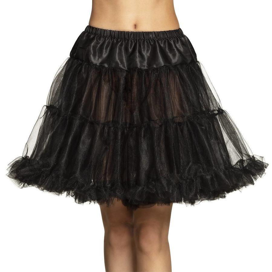 Petticoat Deluxe - Lang - Zwart-2