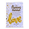 Wenskaart Love Balloon - Bonus Mama