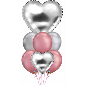 Sempertex Silver Heart Chrome