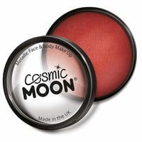 Moon Metallic Face Paint - Rood