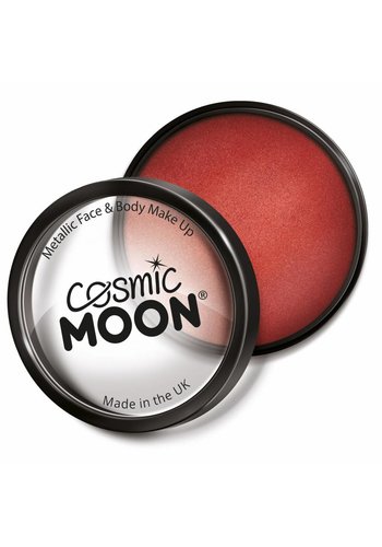 Moon Metallic Face Paint - Rood 