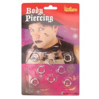 Piercings - 8 stuks