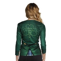 thumb-Fotorealistisch shirt Irish lady-2