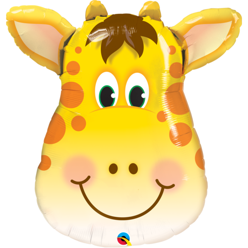 Folieballon Jolly Giraffe - 61x69cm 